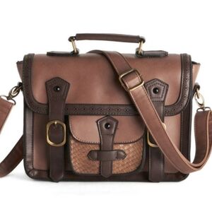 Modcloth Elegant Brown Crossbody Bag